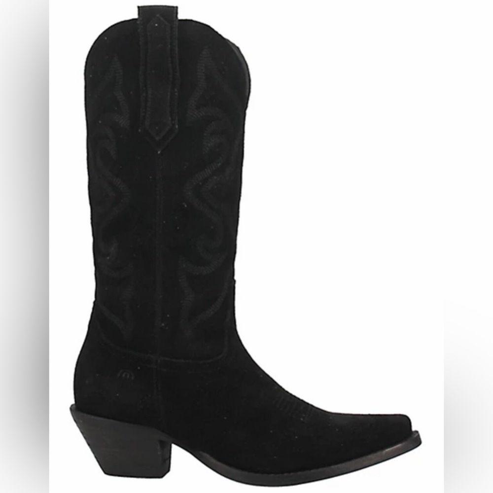 Ariat Black Suede Over-the-Knee Western Boots - Picture 7 of 7